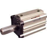 SMC Linear Compact Cylinders CQ2 C(D)Q2K, Compact Cylinder, Double Acting, Non-rotating, Single Rod